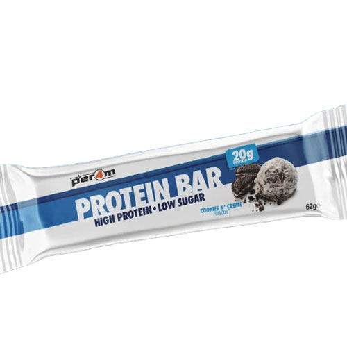 Per4m Protein Bar Cookies 'N' Creme High Protein-Low Sugar 62g
