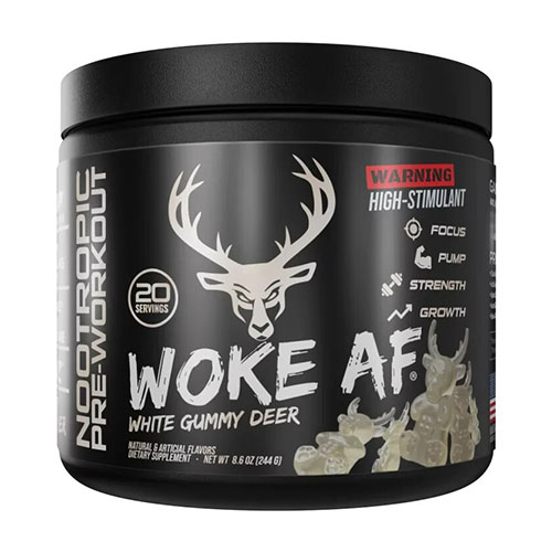 Bucked Up Woke AF White Gummy Deer 244g 20servings