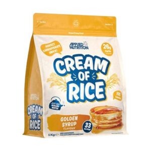 Applied Nutrition Cream of Rice, Golden Syrup, 1 kg, Source of Energy, Easy Digesting