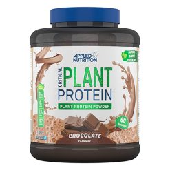 Applied Nutrition Critical Plant Protein, Chocolate, 1.8 Kg, Supports a Plant Based Diet