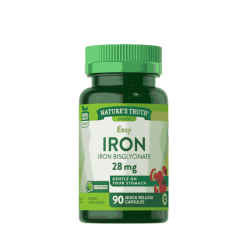 Nature’s Truth Iron 28mg 90cap – Powerful Iron Support for Energy, Stamina & Focus