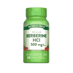 Nature’s Truth Berberine HCl 500mg – Metabolic Balance & Cellular Health Support