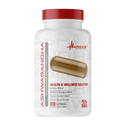 Metabolic Nutrition Ashwagandha 90 Capsules | Stress Relief & Energy | Max Dose