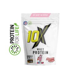 10X WHEY PROTEIN Strawberry Milkshake