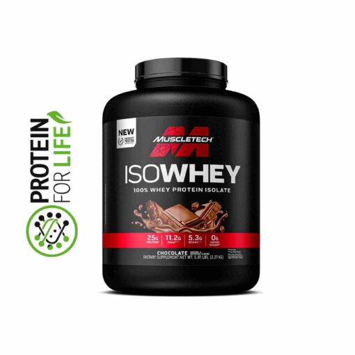 Muscletech Isowhey, Chocolate, 5 LB